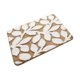 thumbnail image 2 of CaiYueKe Leaf Pattern Bath Mat Soft Absorbent Microfiber Rug Non Slip Bathroom Mat Washable Shower Mat for Bathroom Kitchen Entryway Indoor Decor Quick Dry Floor Mat Textured Design Home Decor, 2 of 7