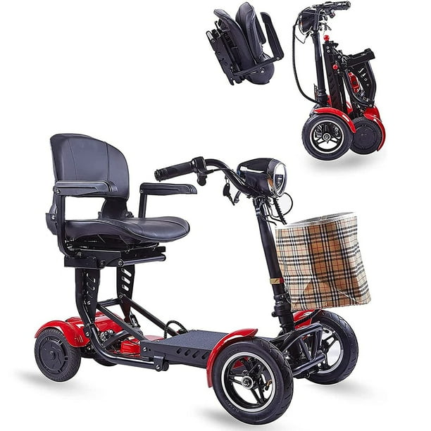 Culver Mobility LYNX Foldable 4 Wheel Mobility Scooter for Seniors