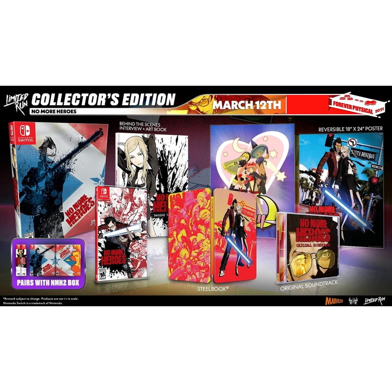 No More Heroes Collector's Edition - Nintendo Switch - Walmart.com