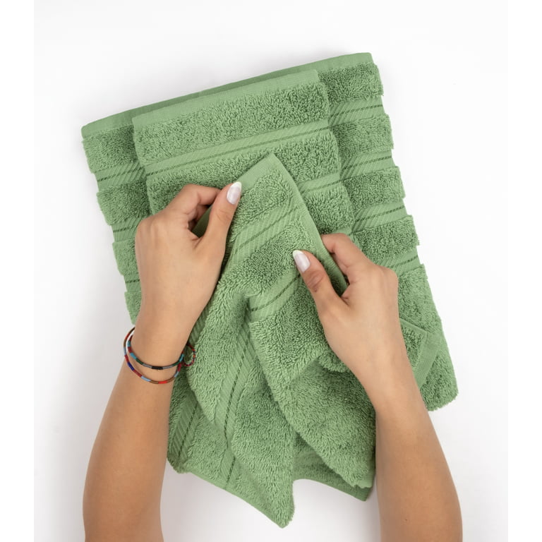 American Soft Linen Bath Towel Set 100% Turkish Cotton 3 Piece Towels for  Bathroom, 1 Bath Towel, 1 Hand Towel, 1 Washcloth - Burgundy Red