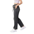 thumbnail image 5 of Resicozy Women's Wide Leg Sweatpants Baggy Straight Leg Lounge Pants Fall Trousers Solid Athletic Joggers with Pockets Dark Gray S, 5 of 8