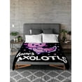thumbnail image 4 of Just A Girl Who Loves Axolotls Blanket,Flannel Throw Blanket Ultra Soft Micro Lightweight Flannel Blanket Bed Couch Living Room All-Season 60"x50" Medium for Teen, 4 of 6