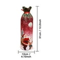 thumbnail image 4 of Vikakiooze Christmas Wine Set Decoration Wine Bottle Set Holiday Atmosphere Christmas Decorations, 4 of 5