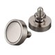 thumbnail image 1 of 2pcs Super Strong Neodymium Round Magnet With M8 Male Threaded Stud And 45kg Vertical Magnetic Force(2pc Diameter 30mm M8), 1 of 5