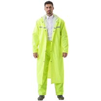 CoCopeanut Rain Coats for Adults Rain Ponchos with Hoods Man Lightweight Raincoats Long Waterproof Jacket Windbreaker for Men Women