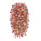 thumbnail image 1 of Decoración artificial de enredadera violeta, flor falsa realista de ratán para interior y exterior, jardín, porche, patio, colgante de pared, decoración de flores artificiales, 1 of 8