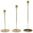 thumbnail image 3 of Candelabro dorado galvanizado para bodas, accesorios románticos para cenas a la luz de las velas, decoración de bodas, decoración de mesa, 3 of 4