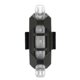 thumbnail image 1 of Luz trasera para bicicleta con 3 mo de luz rojo / azul / blanco, recargable por USB, luz trasera LED súper brillante, impermeable, con clip - Blanco Sunnimix Luz de bicicleta Lámpara de noche, 1 of 4
