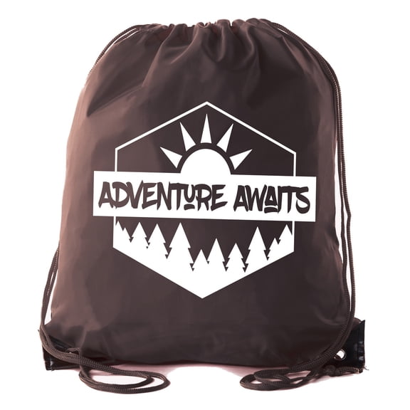 Mato & Hash Camp Drawstring Backpack for All Types of Camps and Birthday Parties