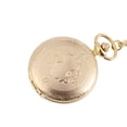 thumbnail image 2 of Personality Fashion Retro Large Pocket Watch Gold Shield Quartz Pocket Watch, 2 of 5
