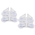 thumbnail image 1 of Paquete de 2 divisores de de , ventosa, clip de ventosa para acuario, soporte para hojas de plástico Yuyangstore Soporte divisor de acuario, 1 of 8