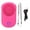 Rose Red, variant on NFTIGB Eyelashes Dryer Fan Mini Portable Air Conditioning Bladeless Nail Art Blower Rechargeable, Black