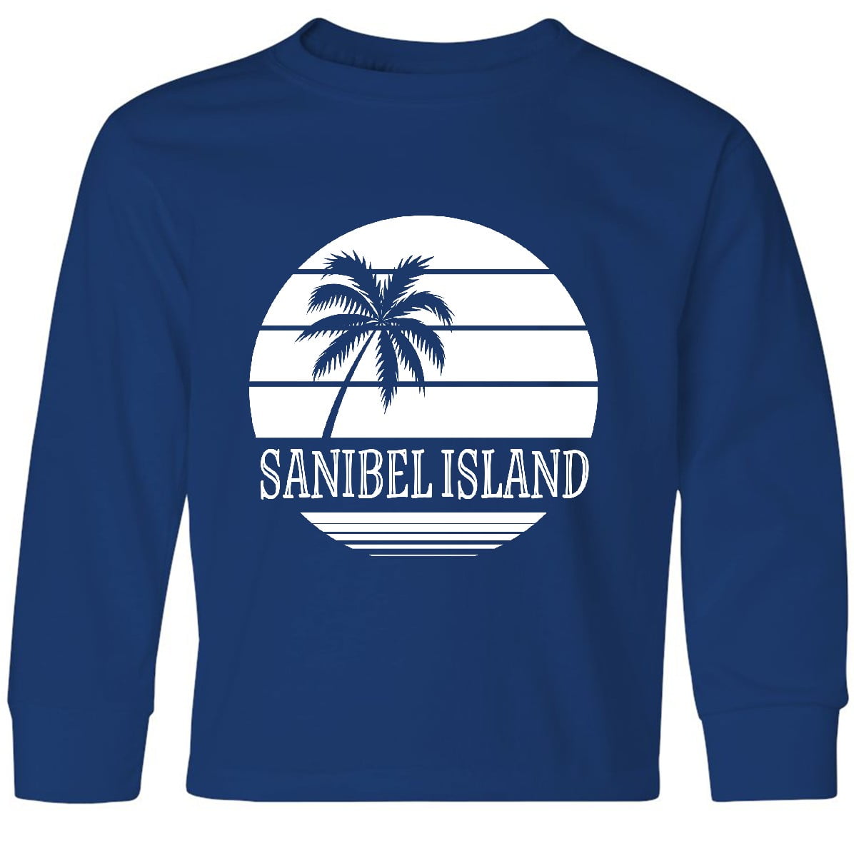 Inktastic Sanibel Island Florida Vacation Long Sleeve Youth T-Shirt