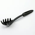 thumbnail image 6 of Pasta Server Spaghetti Fork Spoon Nylon Utensil Kitchen Tools Ideal For Serving Variety Of Foods (Black) Dining Table Set for 4, 6 of 7