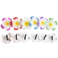 thumbnail image 1 of 10 Uds. Pinzas para el pelo de Plumeria hawaiana Multicolor de 7cm, tocados de flores de playa para accesorios de fiesta de boda, 1 of 5