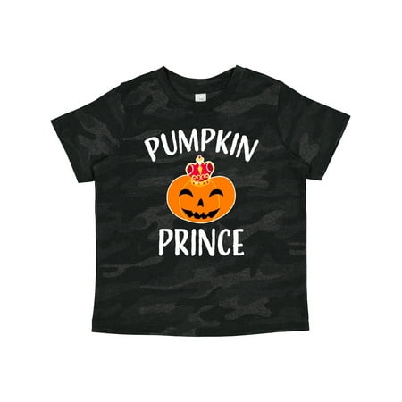 

Inktastic Pumpkin Prince with Crown Gift Toddler Boy Girl T-Shirt