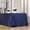Blue, variant on 50"x80" Rose Gold Sequin Tablecloth – Luxury Shimmer Rectangular Glitter Cover for Party, Cake Dessert Table, Exhibition & Events – Heavy Duty Event Tablecloth
