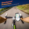 thumbnail image 2 of Detachable Bike Phone Holder, Universal Handlebar Bike Mount, 360 Rotation, 4.5-7.0 Inch, Mobile Phone Holder for Iphone 13 12 11 Pro Max, Samsung, Hu, 2 of 5
