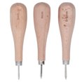 thumbnail image 3 of Awl Punch, Beech Wood Handle  Leather Awl  for Leather Sewing for Leather Punching, 3 of 7