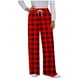 thumbnail image 1 of ShomPort Women's Lounge Pants Loose Wide Leg Casual Plaid Pants Comfy Elastic Waist Drawstring Pajama Pants, 1 of 5