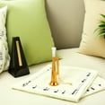 thumbnail image 4 of KONTONTY 25Pcs Golden Plastic Trumpet Loud Noisemaker Horn for Parties and Sporting Events, 4 of 7