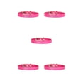 thumbnail image 3 of Youkk 1/2/3/5 Col de Chat Durable et Durable - pour une Expérience Sans Souci Whelping Col Nouveau-Né Doggy Whelping Col Réglable rose Rouge 5PCS, 3 of 6