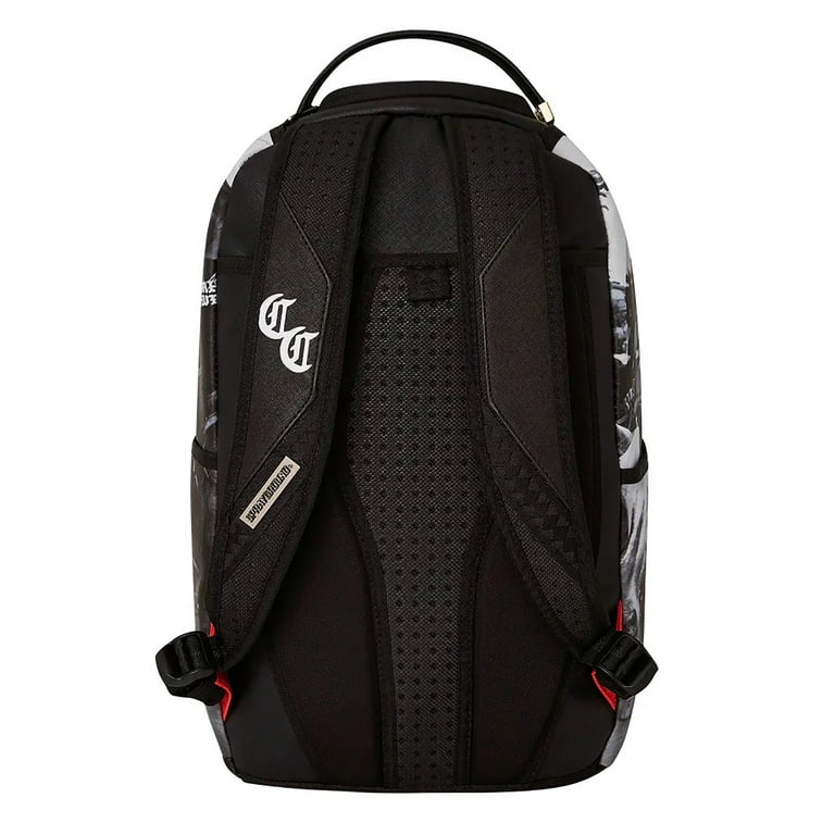 SIMPSOM OUTLAW 極美品 Sprayground Compton Cowboys Ride Alone Backpack Black White