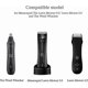 thumbnail image 2 of Power Cord Compatible With Manscaped Lawn Mower 3.0 & 2.0 Best Electric Manscaping Groin Hair Trimmer, Cable For The Weed Whacker Nose, The Ultimate M, 2 of 4