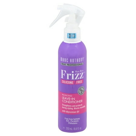 Marc Anthony Bye Bye Frizz Silicone Free Leave in Conditioner, 250 mL(8.4 (Best Silicone Based Conditioner)