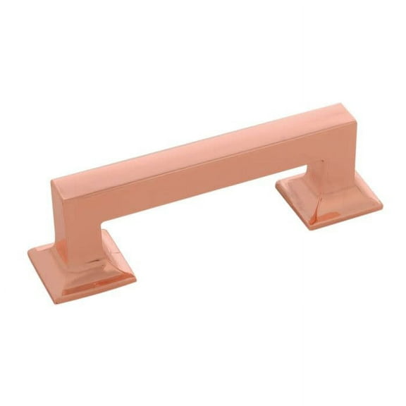 Hickory Hardware P3010-CP 3 in. Center to Center Studio Collection Pull, Polished Copper