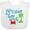 AA-White, variant on Inktastic Life is Better at the Beach Crab and Palm Tree Boys or Girls Baby Bib