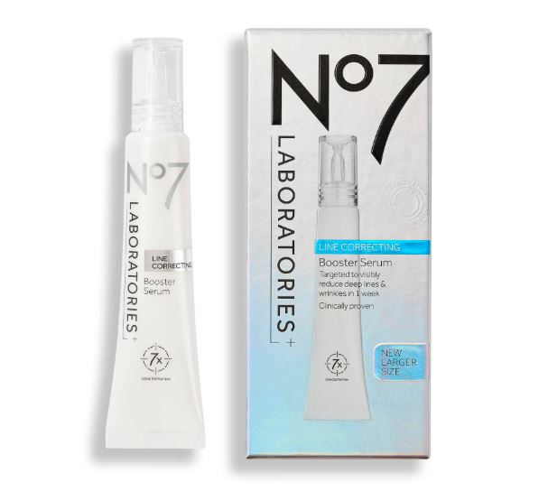 No7 Laboratories Line Correcting Booster Serum 0.84 Oz / 25 ml