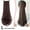 dark brown, variant on Ponytail Extension Long Curly Ponytail Clip in Claw Hair Extension Natural Looking Synthetic Hairpiece for Women