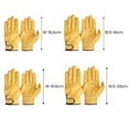 thumbnail image 6 of Eoperou 1 Pair Working Gloves Waterproof Faux Sheep Skin Anti-slip Hand Protector Thickened Wear Resistant Construction Repair Work Outdoor Yardwork Gardening Gloves, 6 of 8