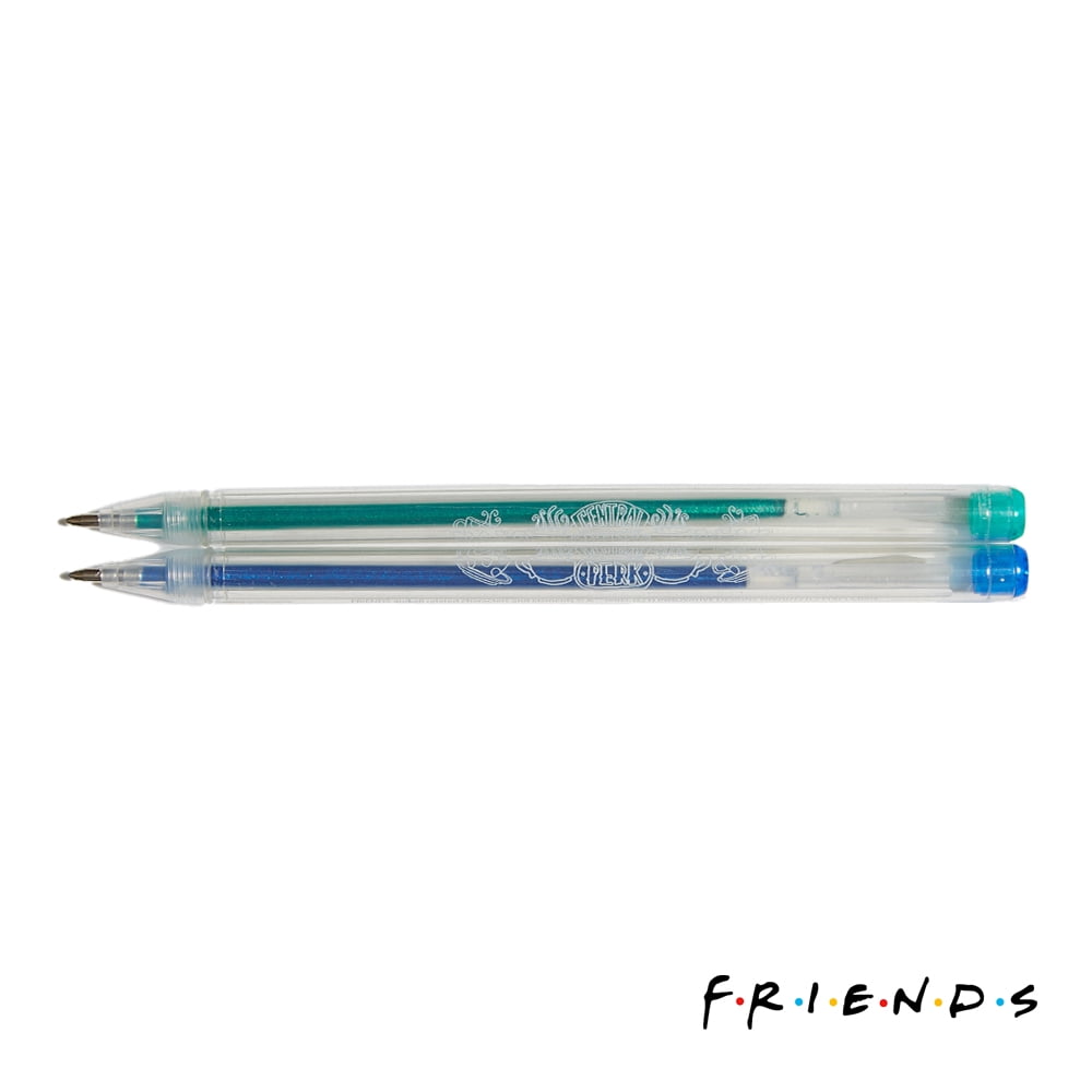 Innovative Designs Friends Gel Pen Set for Girls, 24 Pack with Glitter Gel Pens, Cute Pens for Girls