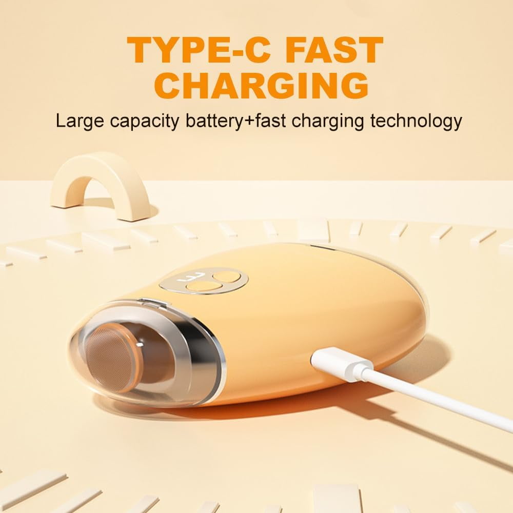 Aorsher 2 in 1 Electric Polishing Nail Clippers, Electric Nail Clippers with Nail Clip Storage, Automatic Nail Trimmer for Adults and Seniors
