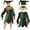 Venetian Jester Tunic, variant on PMU Men's Halloween Horror Costume, Hooded Robe with Sash Belt, One Size Fits Most Adults