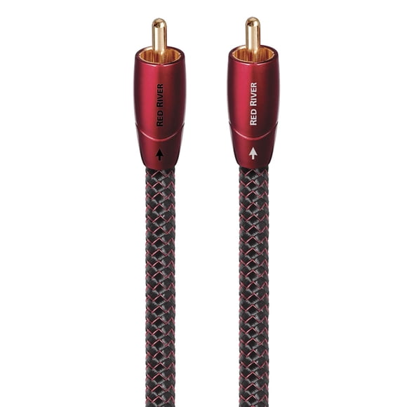 Cable de audio AudioQuest Red River RCA analógico de 1,0 m