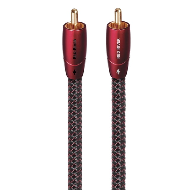 Cable de audio AudioQuest Red River RCA analógico de 1,0 m