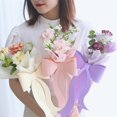 thumbnail image 3 of PENGXIANG 5Pcs Flower Box Bowknot Design Exquisite Outlook 5 Colors Rose Flower Bouquet Paperboard for Wedding, 3 of 8