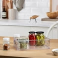 thumbnail image 3 of Boîte de Rangement Transparente Boîte Empilable avec Poignée Grande et Profonde Boîte en Plastique, 3 of 8
