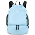thumbnail image 1 of Mochila con Cordón RHDZO para Gimnasio con Compartimento para Zapatos Azul, 1 of 7