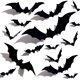 thumbnail image 2 of Halloween 3D Bats Decoration Plastic Bat Wall Stickers for Home Window Decor Yard Sign Outdoor Lawn Spooky Party Supplies, 2 of 4