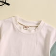 thumbnail image 5 of kpoplk Baby Boy Summer Clothes 12 Months 2 Piece Set Short Sleeve Stripe Tee Pocket Shorts Outfit(Red,18-24 M), 5 of 7