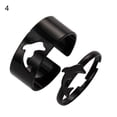 thumbnail image 1 of 2 unids/set anillos de pareja ajustables joyería con forma de delfín anillos abiertos creativos y hermosos regalo, negro, 1 of 4