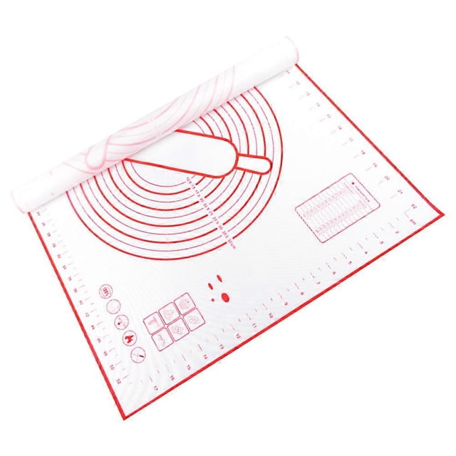 Non Stick Pastry Mat for Baking – Smooth Countertop Kneading Pad for Pizza, Noodles, and Bread Making