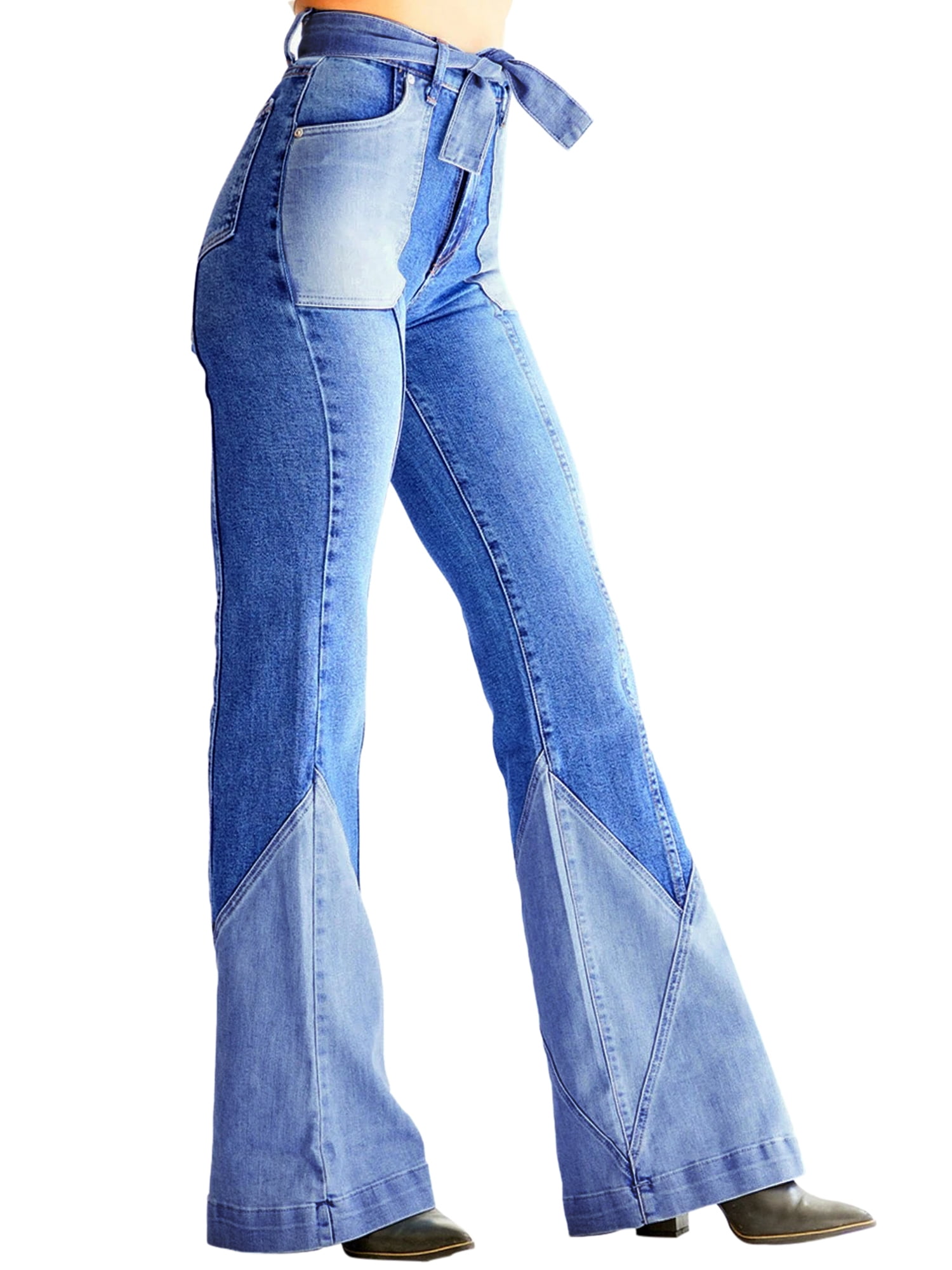 oversized bell bottom jeans