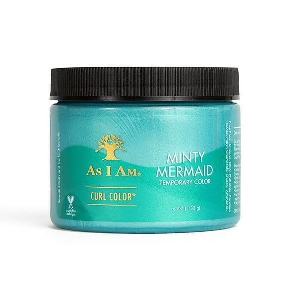 As I Am Curl Color Temporary Color Gel, Minty Mermaid, 6 oz