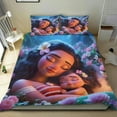 thumbnail image 1 of Moana Themed Bed Sheet Set Three Piece Set 53x79 Inches Comfortable And Skin Friendly Unique Design Creating A Star Studded Night, 1 of 6