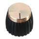 thumbnail image 3 of 10x Guitar Amp Amplifier Knobs Push-on Black+gold Cap For Marshall Amplifier, 3 of 5